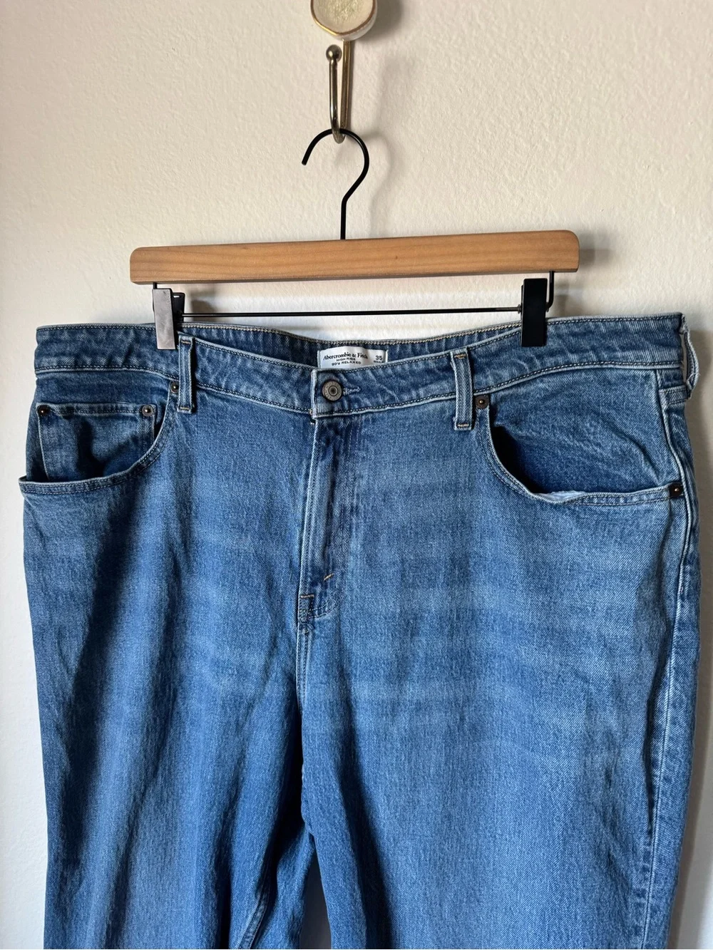 Abercrombie | Curve Love High Rise 90s Relaxed Jeans